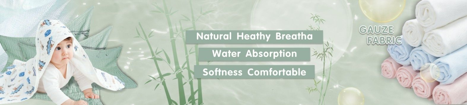 Natürlicher Gauze Fabric