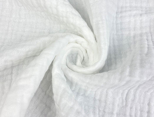 Dreilagiger 100% Baumwollgaze-Stoff, hautfreundliche Baby-Gaze-Swaddle-Decke