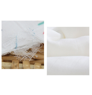 Breathable sechs Schichten kräuseln Gauze Fabric Gauze Swaddle Fabric 40SX40S