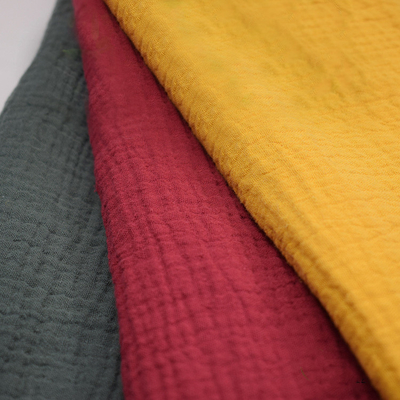 Krümmen vier Schichten 125-130GSM Seihtuch-Gewebe roten Gauze Fabric