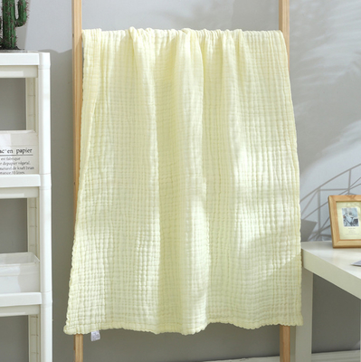 Klassifizieren Sie eine gesunde Wermut-Baumwolle Gauze Fabrics Yellow 100m/Rolle