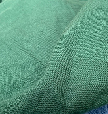 Bequeme natürliche grüne Gauze Fabric 120gsm Baumwolle Gauze Fabric For Clothing 32S