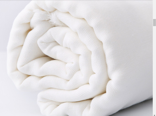 Ordnen Sie mehrschichtige Krepp-Baumwoll-Gauze Fabrics Saliva Towel For-Babys