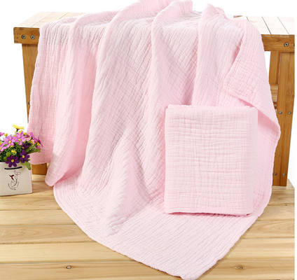 58 Zoll Baby neugeborener Bambus-Gauze Fabric By The Yard wickeln Decken