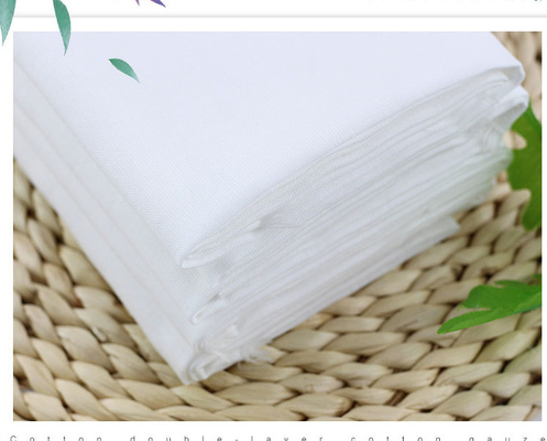 weißes Doppeltes Gauze Fabric Cotton Gauze Blankets 60S 168X86 umweltfreundlich