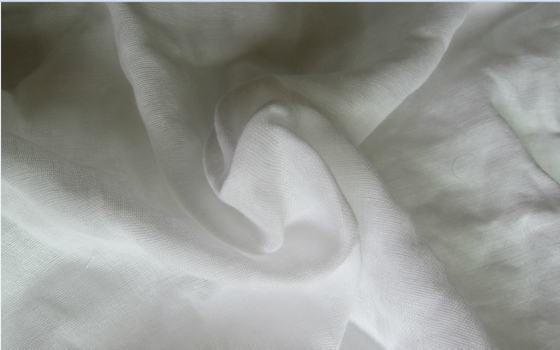 53 Zoll-natürliche Baumwolle Gauze Fabrics For Baby 145gsm kein Flurescent-Mittel