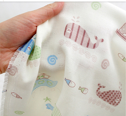 Fünf Schichten starke Gauze Fabric Swaddle Cloth Fabric 57 Zoll breit