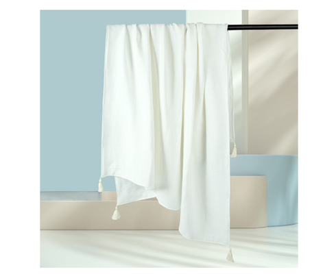 Natürlicher grüner Krepp Gauze Fabric 180GSM 145X120 drei Schichten