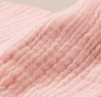 Kein Leuchtstoffvertreter 58" kräuseln Gauze Fabric Gauze Receiving Blanket 180GSM
