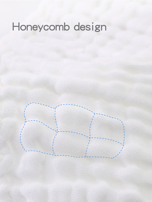 Verhältnismäßig lose 100% modaler gesponnener Gauze Fabric Three Layers Breathable