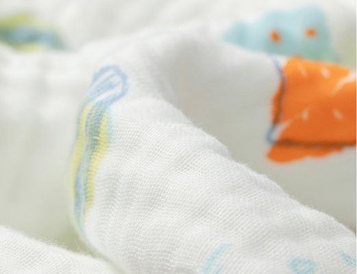 Gelöste Faser wickeln Breathable Gauze Fabric For Newborn Wraps