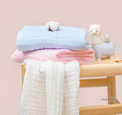 Sechs Schichten 144X116 250GSM Gauze Material Fabric Newborn Wrap Decken-
