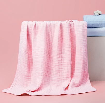 40S modales gesponnenes Rosa Gauze Fabric