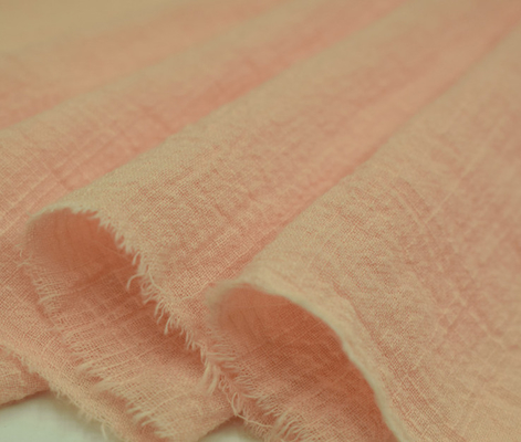 Klima-Decken-Gewebe orange Gauze Fabric des Musselin-110GSM