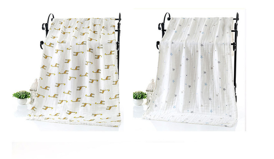 Safe vier des empfangenden Decken-Schichten Bambusantibakteriellen Mittels breiter ExtraGauze Fabric