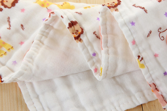 Kinder ordnen Krepp, warmen Gauze Fabric Three Layer Keep zu wickeln