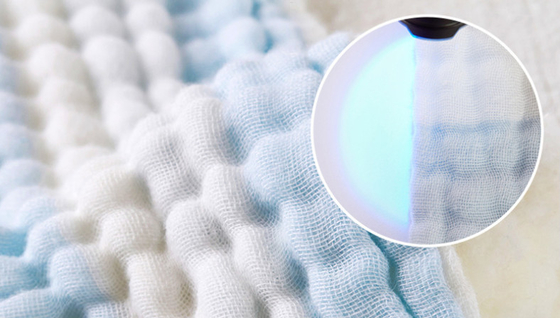 Kinder ordnen Krepp, warmen Gauze Fabric Three Layer Keep zu wickeln