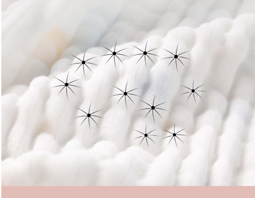 Sichere freundliche Baumwollblase Gauze Fabric Eco die 4 Schicht-Baumwolle wickeln Stoff