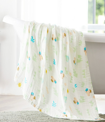 Fünf Schichten 240GSM dünner Gauze Fabric Swaddle Blanket Fabric Breathable
