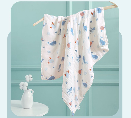 Sichere freundliche Baumwollblase Gauze Fabric Eco die 4 Schicht-Baumwolle wickeln Stoff