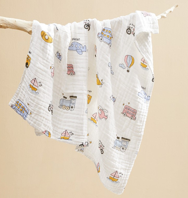 Widerstand-Baby-Kleidungs-Gewebe 240GSM Gauze Swaddle Fabric Good Cold