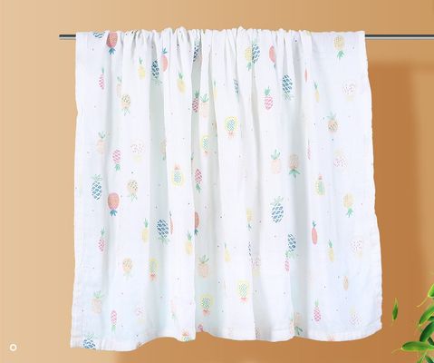 Antibakterielles Breathable Gauze Fabric Lovely Patterned Gauze-Gewebe der Dreiergruppen-40S