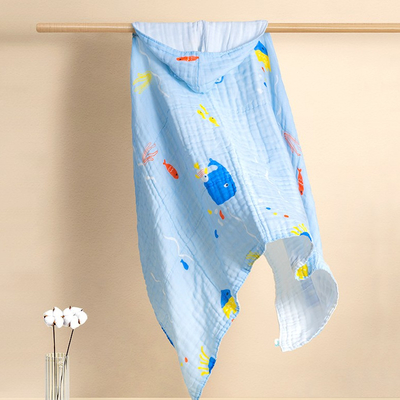 Vierlagiger Druck-Gauze Fabric 53 Zoll-Breiten-weiches Baby-Gewebe