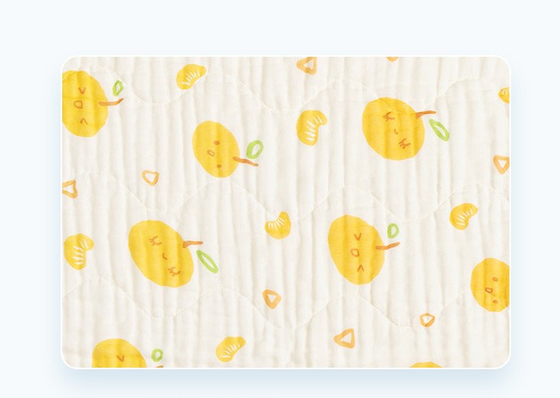 Das Kämmen von Baumwollgewohnheit druckte Gauze Fabric, 170gsm-, daskinder Bad-Tuch wickeln