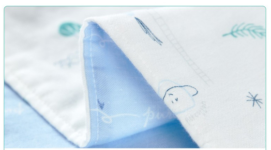 Druckend starken natürlichen Krepp 260GSM der Faser-40S, wickeln Sie umfassende Windel-Badetücher umfassen sechs Schichten Gauze Cotton Fabric