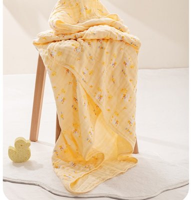 Das Kämmen von Baumwollgewohnheit druckte Gauze Fabric, 170gsm-, daskinder Bad-Tuch wickeln