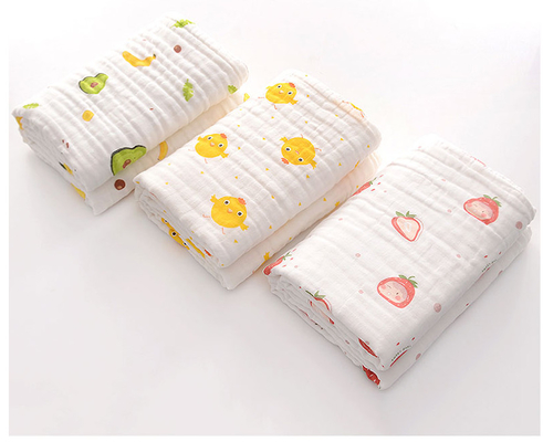 Baumwolle 100% druckte, Gauze Fabric 100 Meter/rollt kein Leuchtstoffmittel