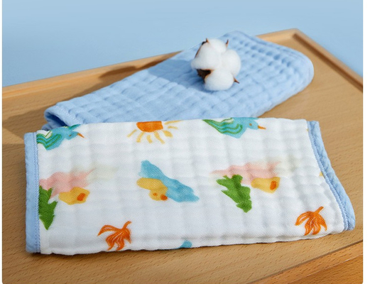 Enthäuten Sie freundliches Festigkeits-Weichheits-Baby Gauze Fabric ein 53 Zoll-neugeborene Rülps-Stoffe