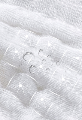 Bequeme farbige neugeborene Decke Gauze Fabric Three Layer Kidss