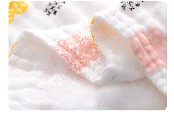 Luft-Durchlässigkeit Gauze Fabric Cotton Gauze Cloths des Licht-210gsm große