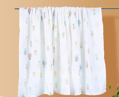 Einfaches Druckdoppeltes Gauze Fabric By The Metre wickeln umfassendes nicht reizendes 120X120