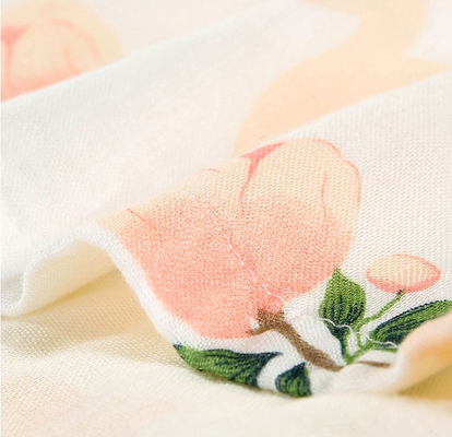 Mehrschichtiges weißes Doppeltes Gauze Fabric
