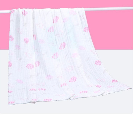 Klares entworfenes 4 weiches Baby Schicht-Gauze Fabrics 210gsm Material wickeln