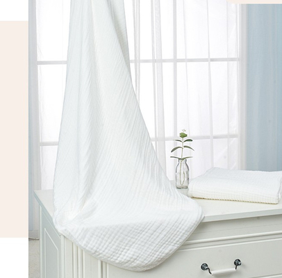 Luft-Durchlässigkeit Gauze Fabric Cotton Gauze Cloths des Licht-210gsm große