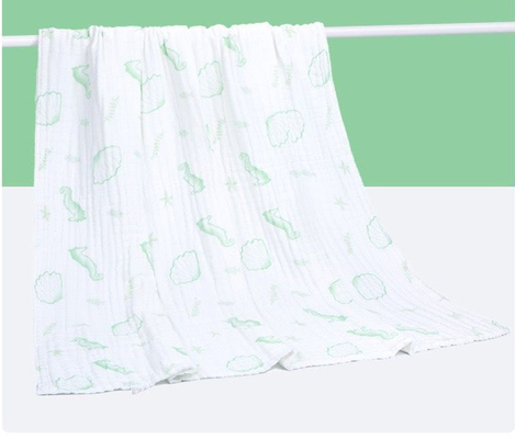 Klares entworfenes 4 weiches Baby Schicht-Gauze Fabrics 210gsm Material wickeln