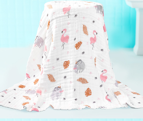 Eco freundlicher natürlicher Gauze Fabric Baby Gauze Blankets 100m/Rolle