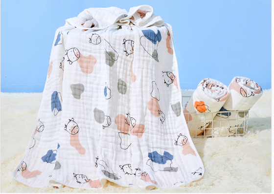 Sternchen-Vereinbarung 53 Zoll 6 Schicht Gauze Fabric Children Cover Blanket