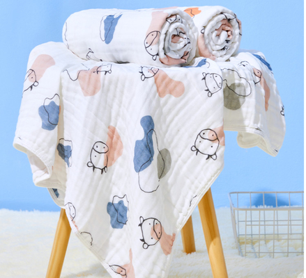 Modales weiches Gauze Fabric Baby Clothing Material Karikatur-Drucken des antibakteriellen Mittels 100%