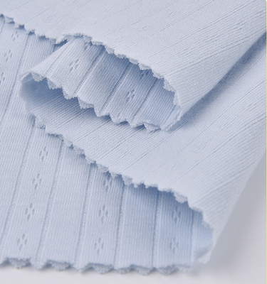 Antibakterielle komplette Baumwolle natürlicher Gauze Fabric 40S strickt Doppelstrich-Jacquardwebstuhl