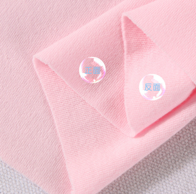 Kleidungs-natürlicher Gauze Fabrics 40S des Baby-190GSM Kamm-Bürsten-Doppel-Jersey