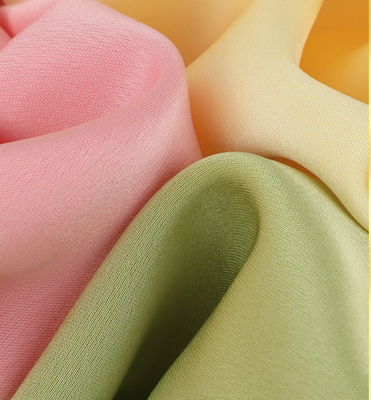 Noble Satin Shiny Polyester Fabric Dress  Pans Imitation Silk