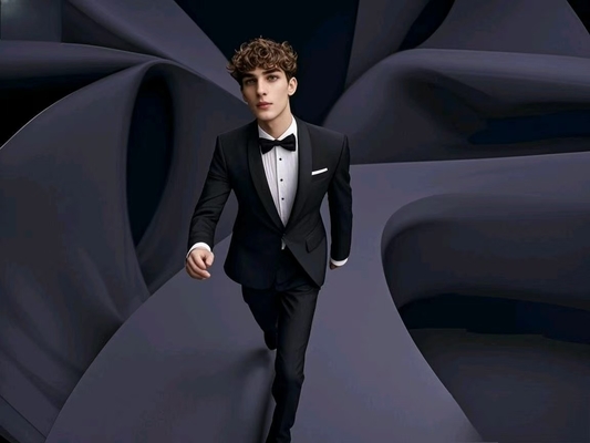 48 % Polyester 29 % Viskose 19 % Wolle 220 g/m² Business-Material Stoff