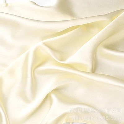 Doppelseitig Satin Imitation Seide 97% Polyester 3% Spandex Satin Polyester 190gsm Abendkleider Bluse und Schal