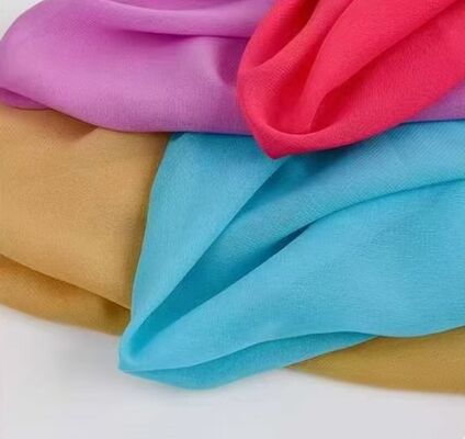 75GSM Chiffon Stoff Weichgewicht Chiffon Stoff