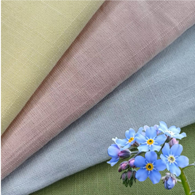 220 GSM Atmungsaktive faltenfeste Leinenfasern für Blusen und Hemden