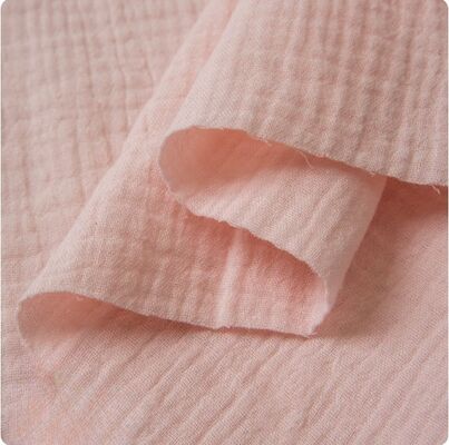 135GSM 100% Baumwolle Doppelgarnstoff mit mehr als 200 Farben für Babykleidung und Kinderbekleidung